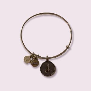 Alex and Ani A Bracelet